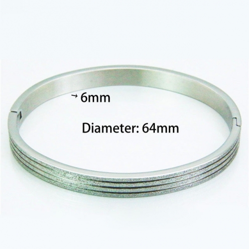 BaiChuan Wholesale Stainless Steel 316L Popularity Bangle NO.#BC42B0030HHC