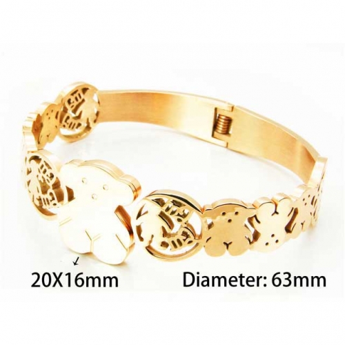 BaiChuan Jewelry Wholesale Hot Sale Stainless Steel Bangles NO.#BC64B0989IMV