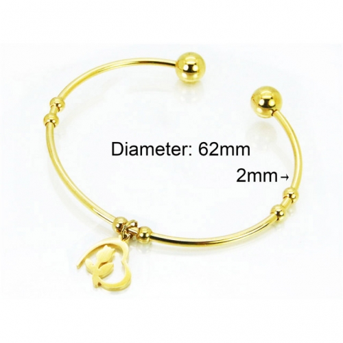 Wholesale Stainless Steel 316L Popularity Bangle NO.#BC89B0005JLB