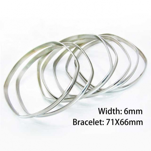 Wholesale Stainless Steel Bangles Sets NO.#BC58B0184HAA