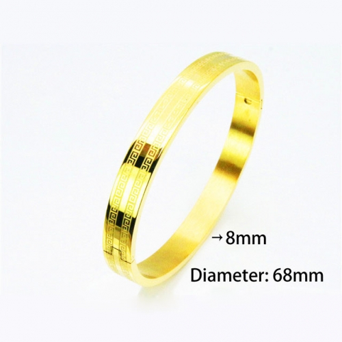 BaiChuan Wholesale Stainless Steel 316L Popularity Bangle NO.#BC42B0020OL