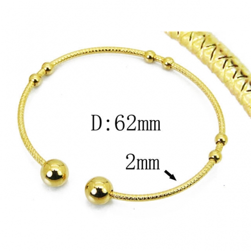 Wholesale Stainless Steel 316L Popularity Bangle NO.#BC89B0042JJR