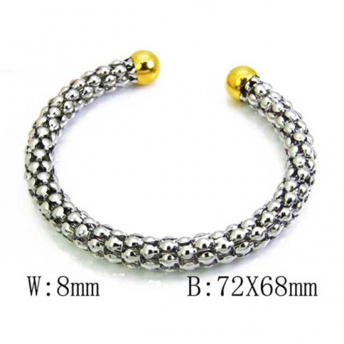 Wholesale Stainless Steel 316L Cuff Bangle NO.#BC58B0110N0