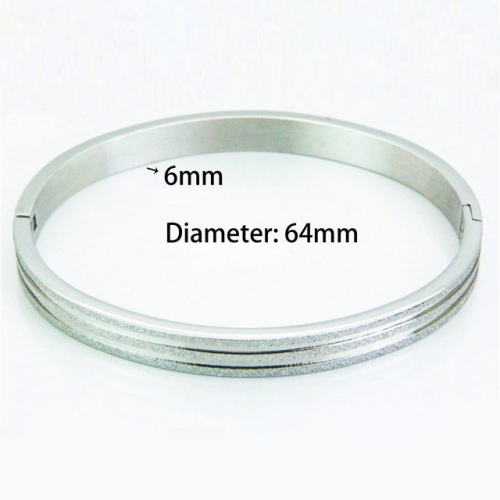 BaiChuan Wholesale Stainless Steel 316L Popularity Bangle NO.#BC42B0036HHZ