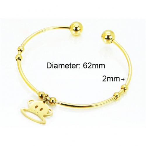 Wholesale Stainless Steel 316L Popularity Bangle NO.#BC89B0036JLE
