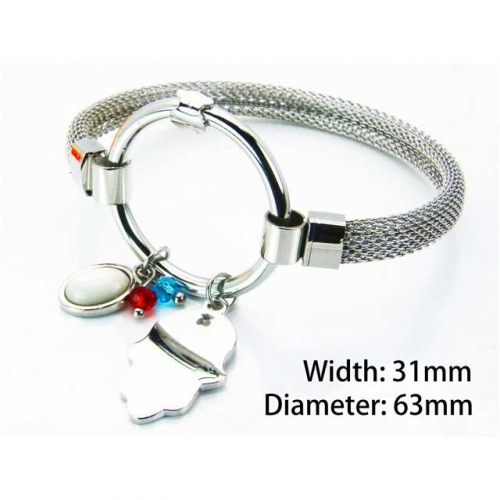 Wholesale Stainless Steel 316L Popularity Bangle NO.#BC64B0685IJD