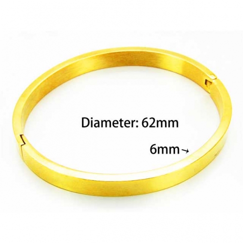 BaiChuan Wholesale Stainless Steel 316L Popularity Bangle NO.#BC62B0149OLC