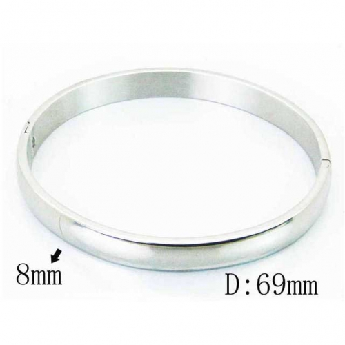 BaiChuan Wholesale Stainless Steel 316L Popularity Bangle NO.#BC42B0125ML