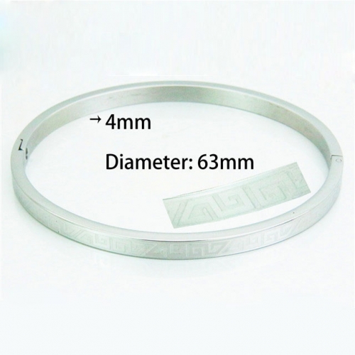 BaiChuan Wholesale Stainless Steel 316L Popularity Bangle NO.#BC42B0091ML