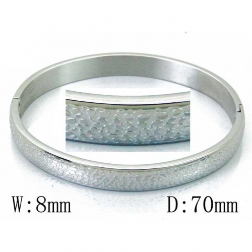 BaiChuan Wholesale Stainless Steel 316L Popularity Bangle NO.#BC42B0215ML