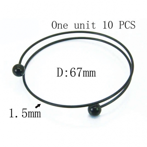 Wholesale Stainless Steel 316L Popularity Bangle NO.#BC70B0576LE