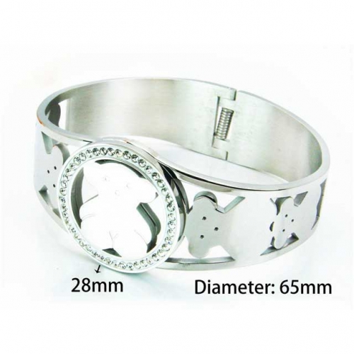 BaiChuan Jewelry Wholesale Hot Sale Stainless Steel Bangles NO.#BC64B0990INR