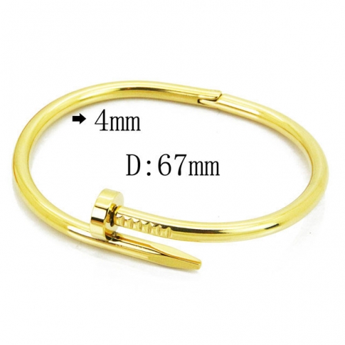 BaiChuan Jewelry Wholesale Hot Sale Stainless Steel Bangles NO.#SJ60B0182HIX