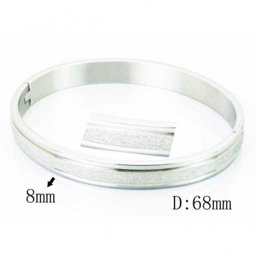 BaiChuan Wholesale Stainless Steel 316L Popularity Bangle NO.#BC42B0122HIR