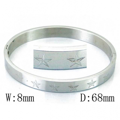 BaiChuan Wholesale Stainless Steel 316L Popularity Bangle NO.#BC42B0212ML
