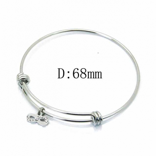 Wholesale Stainless Steel 316L Popularity Bangle NO.#BC91B0331LZ