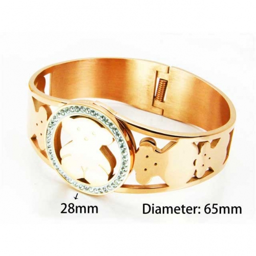 BaiChuan Jewelry Wholesale Hot Sale Stainless Steel Bangles NO.#BC64B0992JTT