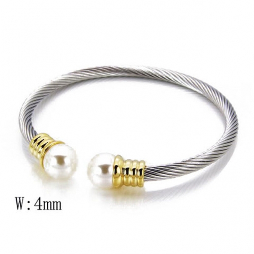 BaiChuan Wholesale Jewelry Steel Cable Bangles NO.#BC38B0285H30