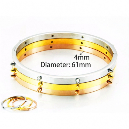 Wholesale Stainless Steel Bangles Sets NO.#BC93B0098IOA