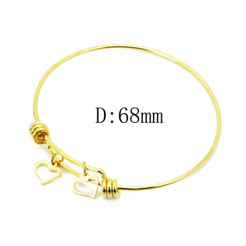 Wholesale Stainless Steel 316L Popularity Bangle NO.#BC91B0345OA