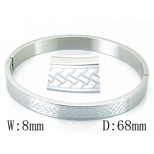 BaiChuan Wholesale Stainless Steel 316L Popularity Bangle NO.#BC42B0209ML