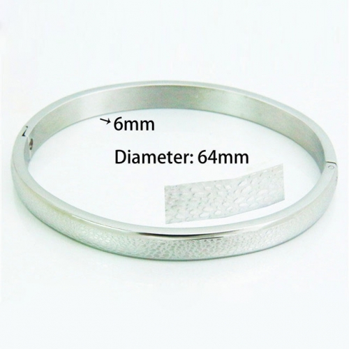BaiChuan Wholesale Stainless Steel 316L Popularity Bangle NO.#BC42B0073ML