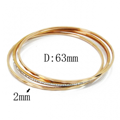 Wholesale Stainless Steel Bangles Sets NO.#BC19B0048ILW
