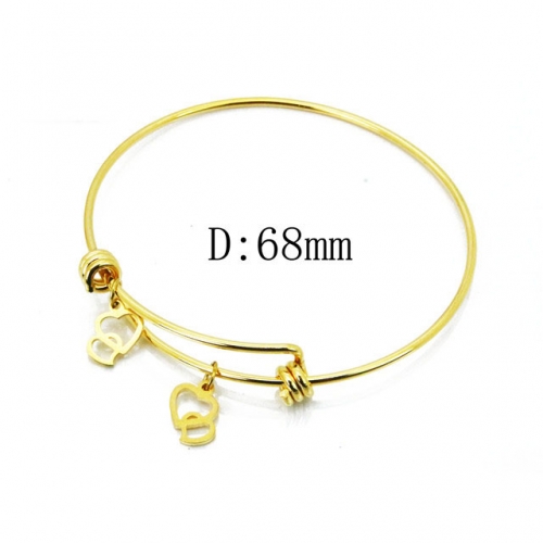 Wholesale Stainless Steel 316L Popularity Bangle NO.#BC91B0368OF