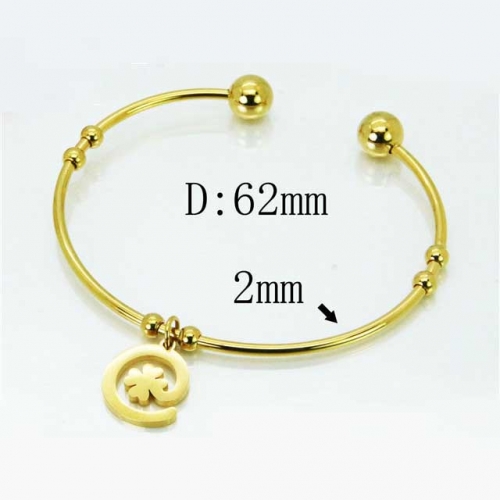 Wholesale Stainless Steel 316L Popularity Bangle NO.#BC58B0379KD