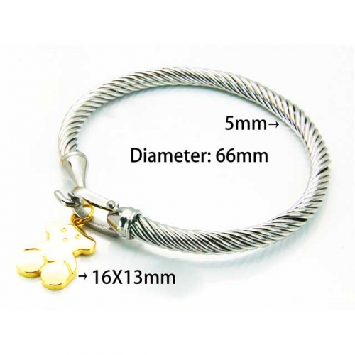 BaiChuan Jewelry Wholesale Hot Sale Stainless Steel Bangles NO.#BC64B0984IHR