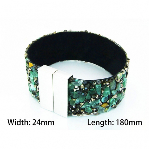 Wholesale Stainless Steel 316L Cuff Bangle NO.#BC81B0456HLC