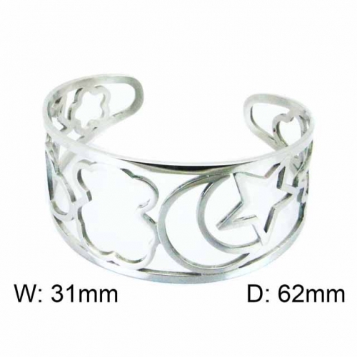 BaiChuan Jewelry Wholesale Hot Sale Stainless Steel Bangles NO.#BC90B0295HLQ