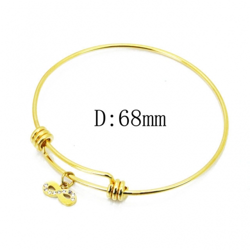 Wholesale Stainless Steel 316L Popularity Bangle NO.#BC91B0341OE