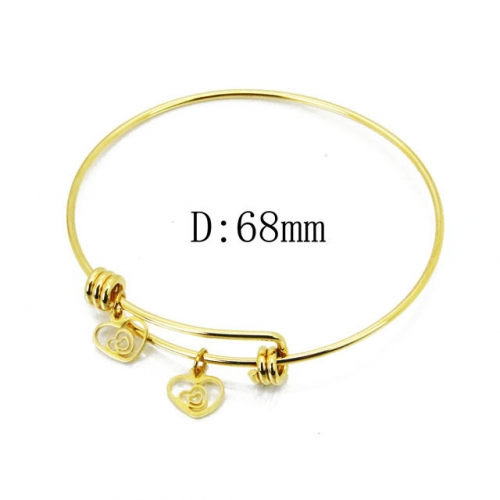 Wholesale Stainless Steel 316L Popularity Bangle NO.#BC91B0367OD