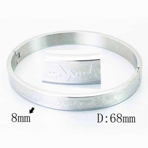 BaiChuan Wholesale Stainless Steel 316L Popularity Bangle NO.#BC42B0150ML