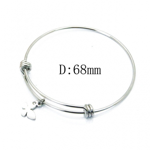 Wholesale Stainless Steel 316L Popularity Bangle NO.#BC91B0335LD