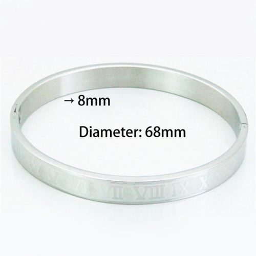 BaiChuan Wholesale Stainless Steel 316L Popularity Bangle NO.#BC42B0015ML