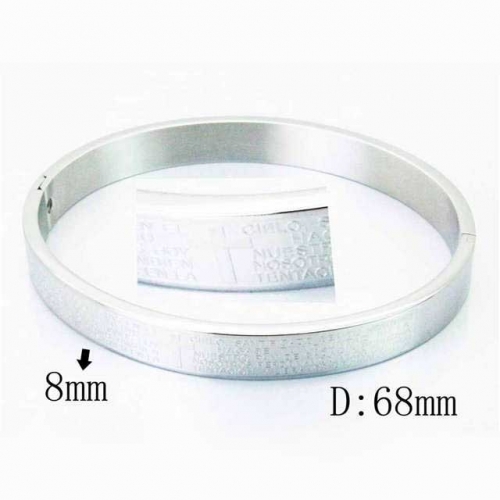 BaiChuan Wholesale Stainless Steel 316L Popularity Bangle NO.#BC42B0147ML