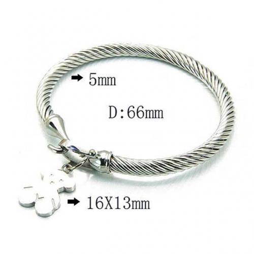 BaiChuan Jewelry Wholesale Hot Sale Stainless Steel Bangles NO.#BC64B0983IWW