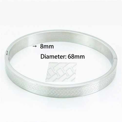 BaiChuan Wholesale Stainless Steel 316L Popularity Bangle NO.#BC42B0002ML