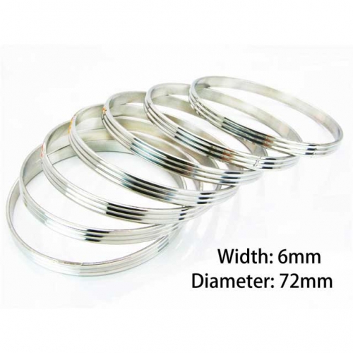 Wholesale Stainless Steel Bangles Sets NO.#BC58B0120HGG