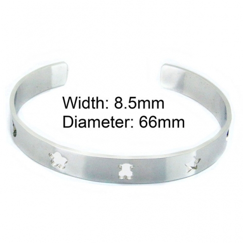 BaiChuan Jewelry Wholesale Hot Sale Stainless Steel Bangles NO.#BC90B0287HKD