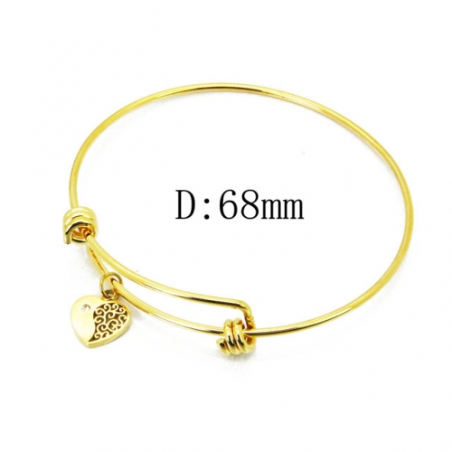 Wholesale Stainless Steel 316L Popularity Bangle NO.#BC91B0337OU