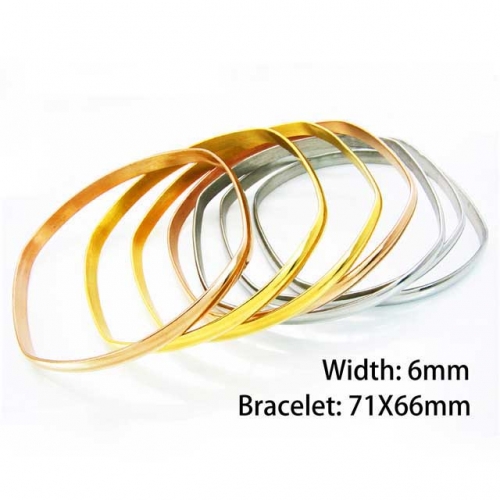 Wholesale Stainless Steel Bangles Sets NO.#BC58B0186HJD