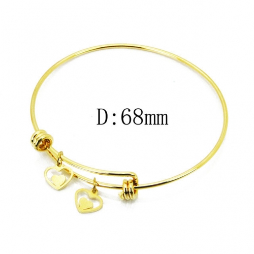 Wholesale Stainless Steel 316L Popularity Bangle NO.#BC91B0366OE