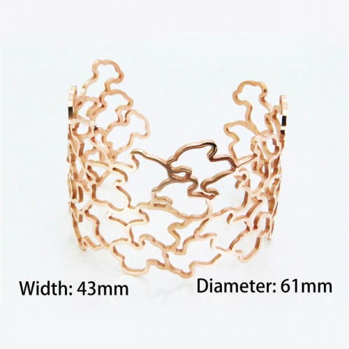 BaiChuan Jewelry Wholesale Hot Sale Stainless Steel Bangles NO.#BC90B0240IID