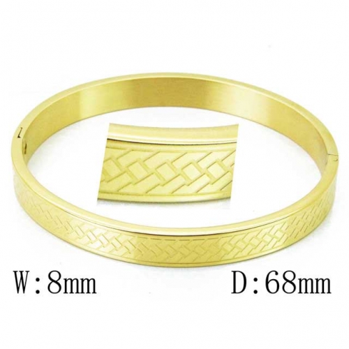 BaiChuan Wholesale Stainless Steel 316L Popularity Bangle NO.#BC42B0210OL