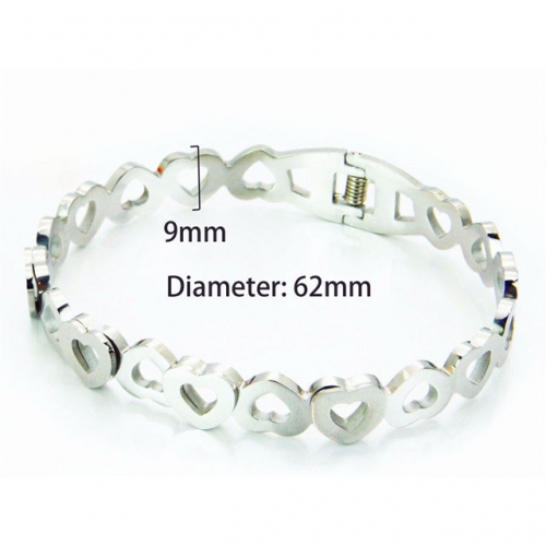 BaiChuan Wholesale Jewelry Stainless Steel 316L Love Bangle NO.#BC93B0259HIW