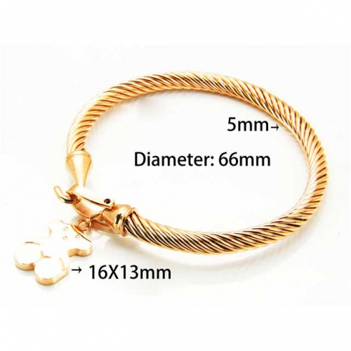 BaiChuan Jewelry Wholesale Hot Sale Stainless Steel Bangles NO.#BC64B0986IKF