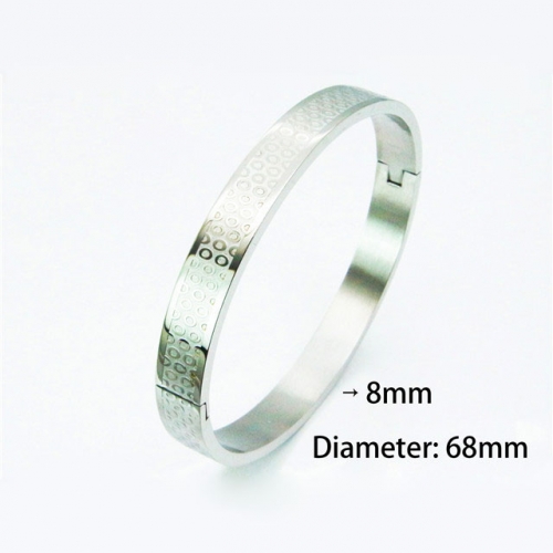 BaiChuan Wholesale Stainless Steel 316L Popularity Bangle NO.#BC42B0022ML